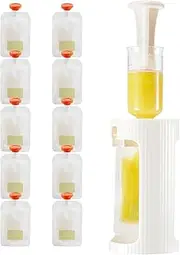 Reusable Pouches for Kids Food - Small Portable Puree Squeezer | Portable Small Creative Puree Squeezer, Fruit Squeeze Puree Filler Storage Container for Kids Food