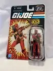HASBRO 2007 GI Joe 25th Anniversary COBRA RED NINJA The Enemy Action Figure MOC