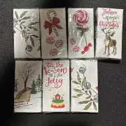Michel Design Works Lot of 7 Christmas Pocket Tissues