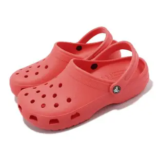 【Crocs】洞洞鞋 Classic Clog 男鞋 女鞋 西瓜紅 經典克駱格 涼拖鞋 卡駱馳(100016VT)