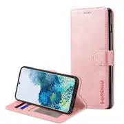 For Samsung Galaxy S20 Ultra Case, SupRShield Wallet Leather Flip Magnetic Stand Case Cover (Rose Gold)