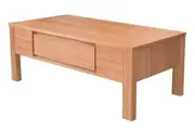 MD Moni Solid Timber 1 Drawer Coffee Table