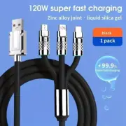 Fast Charge USB-C Type C Data Power Cable Charging Samsung Google iPhone iPad