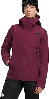 [THE NORTH FACE] Women's ThermoBall Eco Snow Triclimate Jacket, Boysenberry, Large