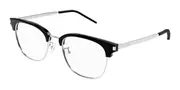 Saint Laurent SL 649/F Asian Fit 001 Men's Glasses Black Size 54 - Private Health Rebate - Blue Light Block Available