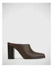 [Wittner] Hau Leather Block Heel in Espresso