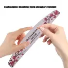 5pcs/set Nail Buffer Frosted Diy Professional Flower Pattern Boat Sanding Buffer