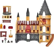 Wizarding World Harry Potter, Magical Minis Hogwarts Castle with 12 Accessories, Lights, Sounds & Exclusive Hermione Doll, Kids Toys for Ages 5 and up