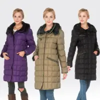 在飛比找momo購物網優惠-【SAMLIX山力士】JIS90%女輕量化保暖防潑水羽絨外套
