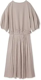 styling/(スタイリング/) Styling: 16WFO231061 Women's Gathered Dress, Beige, Beg, 0