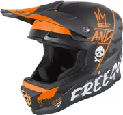 Freegun XP4 Camo Motocross Helmet, orange, Size 2XL for Men
