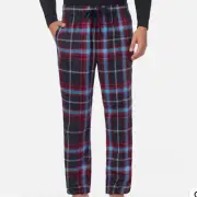 Cuddl Duds Blue Red Plaid Fleece PJ Pajama Lounge Pant NEW Size XXL