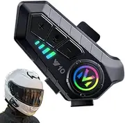 Motorcycle Helmet Headset, Waterproof Wireless Headphones, High Battery Life Headset, Intelligent Noise Helmet Headset, Bluetooths Helmet Headphones, Wireless Motorcycle Headset
