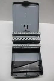 x25 Wire gauge drill BOXES Number drills #1-#60 Empty tin box drill storage new