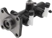 X AUTOHAUX Brake Master Cylinder No.W20143400A for Mazda B2600 1987-1993 Hydraulic Master Cylinder Silver Tone Aluminum Alloy 1 Pc