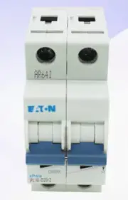 1pcs EATON Miniature Circuit Breaker MCB PL10-D20/2