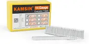 KAMSIN ST18 14 Gauge Concrete T Nails, 3/4'' (18MM) Length Collated Concrete T Nails, Galvanzied, 800 PCS/BOX, Fasteners for Pneumatic Concrete T Nailer, Air T Nail Gun