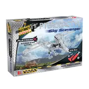 173pc Construct IT Platinum-X DIY Sky Scavenger Toy w/ Tools Build Kit Kids 8y+