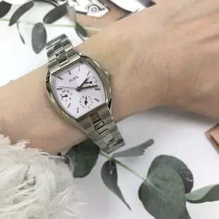 ALBA 雅柏錶女 玫瑰金時尚石英腕錶 V33J-016X