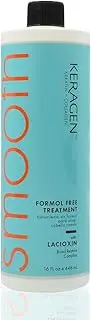 Keragen, Hair Smoothing Treatment, Zero, Formaldehyde Free, 470mls