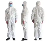 在飛比找樂天市場購物網優惠-sms三層複合布防護衣隔離衣防塵衣防護服隔離服防塵服防水透氣
