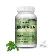 Moringa Capsules 6000mg - Digestive, Immune Support, Weight Loss, Anti-Aging