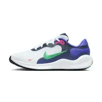 在飛比找Yahoo!奇摩拍賣優惠-Nike Revolution 7 大童 藍綠白 慢跑 訓練