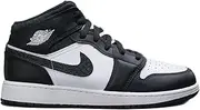 [AIR JORDAN] Big Kid's Jordan 1 Mid SE Panda Elephant Off Noir/Blk-Wht-Blk (FB9909 001)