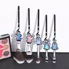 5Pcs Lilo and Stitch Black Makeup Brushes Set Girl Xmas Gift