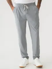 Drawstring Leisure Pants Steel Grey