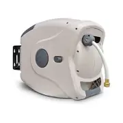 100ft Retractable Hose Reel 5/8 | Automatic Retractable Hose Reel w/Wall Moun...