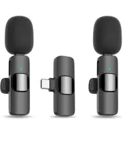 Maybesta Professional Wireless Lavalier Lapel Microphone for iPhone iPad Podcast