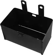 Motorcycle Battery Organizer Mini Storage Box Metal Battery Mounting Box Battery Carrier Case for Bikes