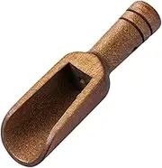 Leefasy Wood Coffee Scoop Teaspoon Kitchen Sugar Scooper Tea Sugar Scoop Condiments Spoon for Sugar Chili Spice Milk Powder Flour