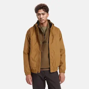 【Timberland】男款小麥色防潑水三合一飛行外套(A6NFSP47)