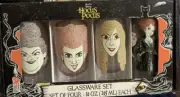DISNEY HOCUS POCUS Sanderson Sisters Glassware Set Of 4 Halloween 10oz Squad