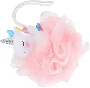 Mikinona Unicorn Bath Ball Body Shower Sponge Exfoliating Scrubber Loofah for Bath
