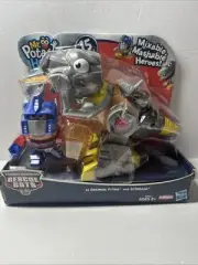 Playskool Mr. Potato Head Mixable Mashable Heroes Optimus Prime & Grimlock