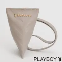 在飛比找ETMall東森購物網優惠-PLAYBOY- 零錢包 Memory系列 - 灰色