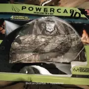 POWERCAP 3.0 Headlamp in a Hat Beanie Rechargeable , Mossy Oak NWT 4 L E D light