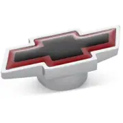 Air Cleaner Wing Nut 1/4"-20 5/16"-18 Threads Black Red Bowtie Logo for GM Chevy