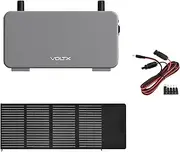 1PC VoltX 3000W 3072Wh Portable Power Station Battery Powered Solar Generator 1PC 12V 100W Mono Solar Blanket Folding Solar Panel 1PC Solar Charging Cable DC5521 Adapter 2.4m