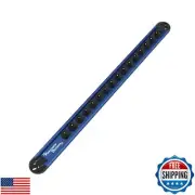 Precision Defined Aluminum Tool Socket Holder | Blue, Single 1/4-Inch Socket