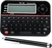 RecZone LLC Password Safe Electronic Storage Organizer Keeper Device and Stylus