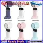 LF# USB Air Cooling Fan Mini 3W 1200/3600mAh Detachable Base Folding for Home Of