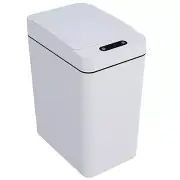 Bathroom Trash Can with Lid 2.4 Gallon Smart with Lid Motion Sensor Trash Can