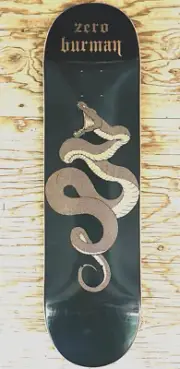 New Zero Skateboard Deck Burman Pro Model 8.25 x 32