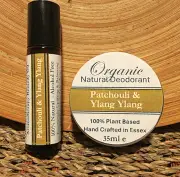patchouli ylang ylang rollerball/deodorant set -natural/vegan- Plant/Oil Based