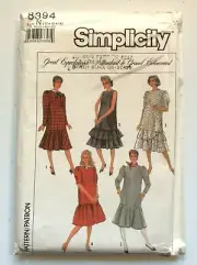 Simplicity 8394 MATERNITY DRESSES In Misses' Sizes Size N (10+12+14)