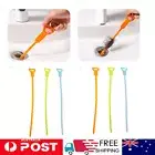 6PCS Clog Snake Cleaner Tool Drain Auger Hair Catcher Remover Kitchen Sink Tub